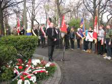 Przemawia Prezydent Sosnowca Arkadiusz Chęciński